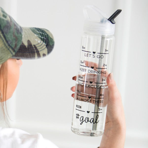USA Made Tracker Straw Water Bottles