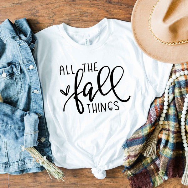 All The Fall Things Short Sleeve Graphic Tee