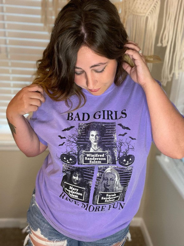 Bad Girls Have More Fun Tee Plus