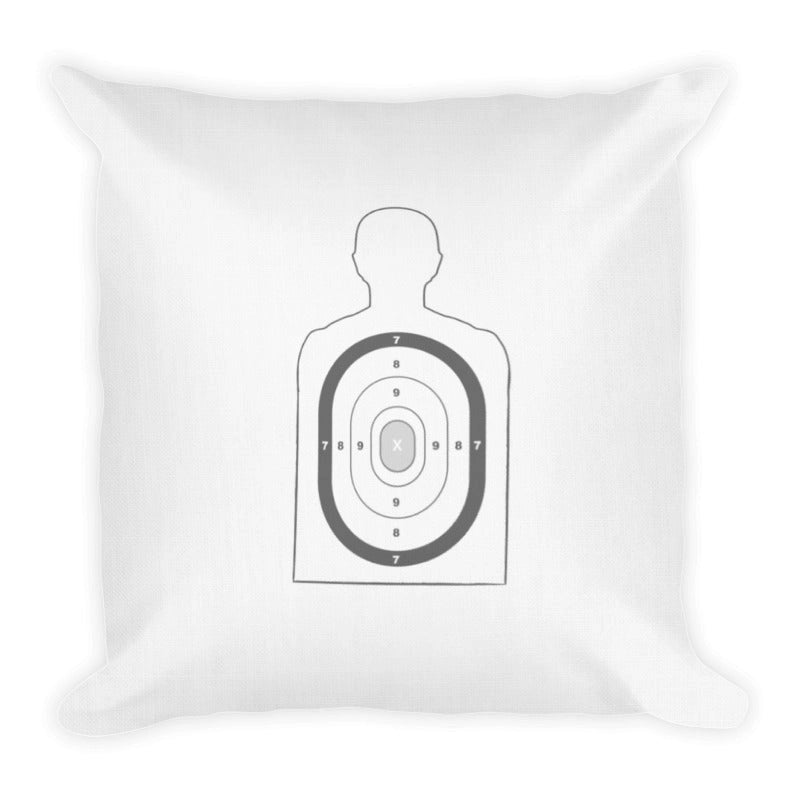 Pistol and Petals Dry Fire Pillow