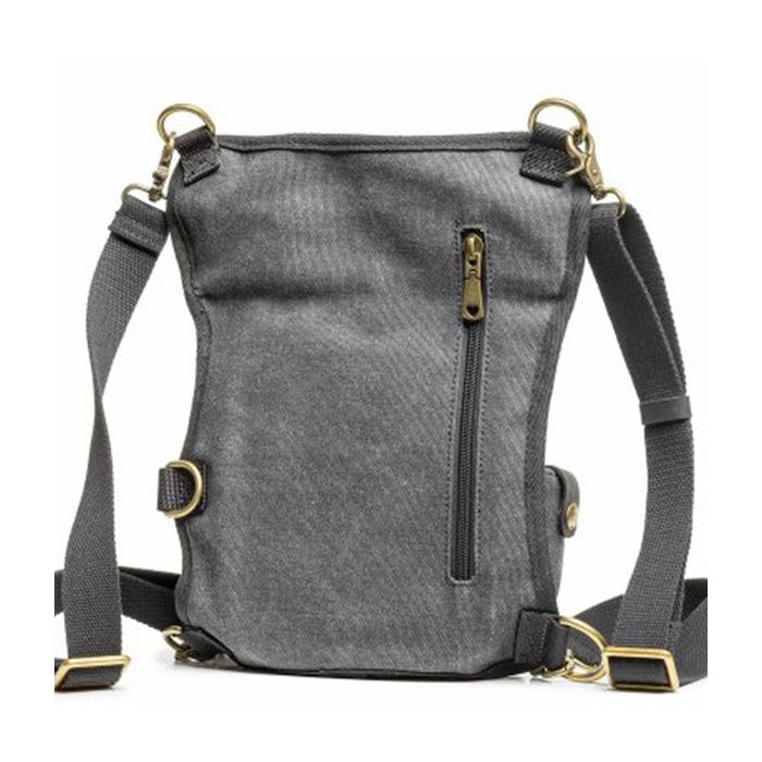 Tactica Multi Carry Thigh Bag Charcoal at LovaMe Boutique.
